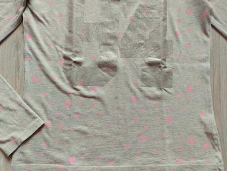 Triko s hvězdami a stříbrnou číslicí, f&f,152