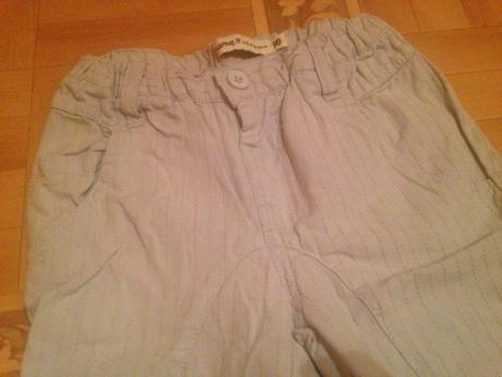 Klučičí kalhoty proužky, name it,56