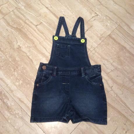 Džínový overal/kraťasy zn. next, next,98