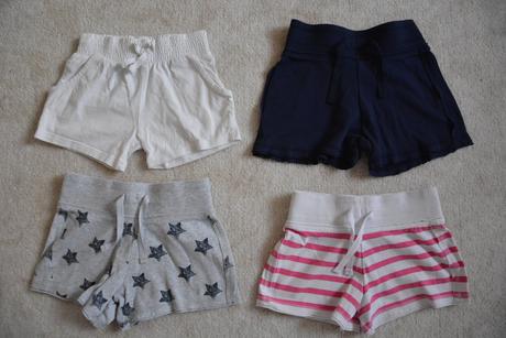 2x bavlněné nextové kraťasy, next,104