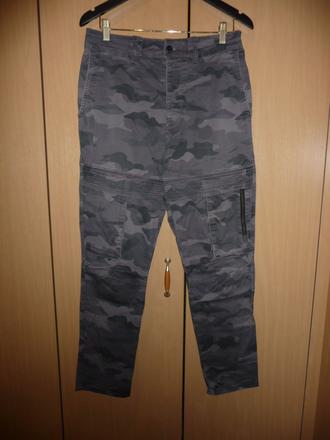 Pánské kalhoty h&m divided vel. eur 30 vel.s, h&m,s