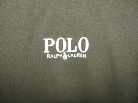 Luxusní olivově zelená mikina s kapucí /unisex, ralph lauren,170