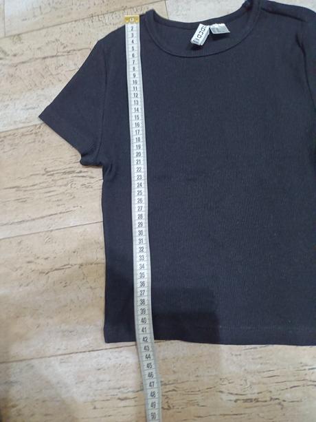 Dívčí triko, tričko, crop-top vel. 158/164, h&m,158