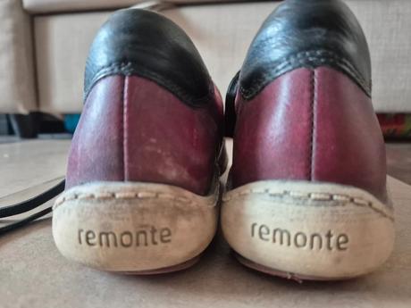 Kožené boty remonte vel. 37, 37