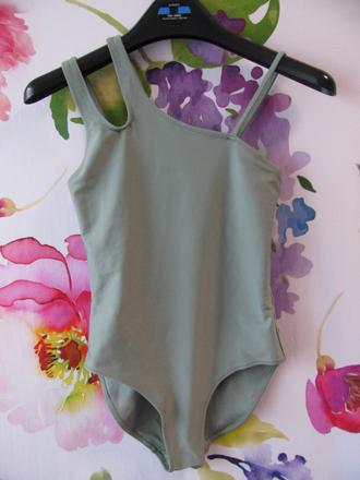 Dívčí jednodílné asymetrické plavky, h&m,146