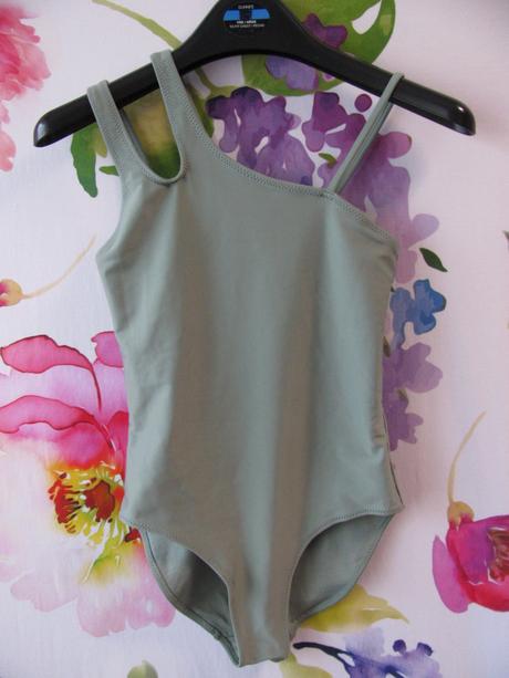 Dívčí jednodílné asymetrické plavky, h&m,146