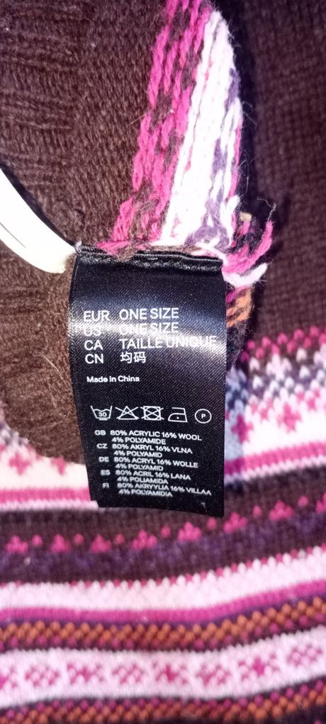 Komplet čepice + šála, univerzální velikost,