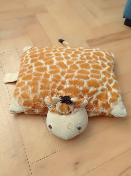 Plyšák plyšová žirafa polštář polštářek, 