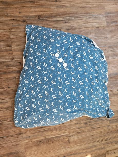 Tmavě modrá bílá péřová zavinovačka elizame, 