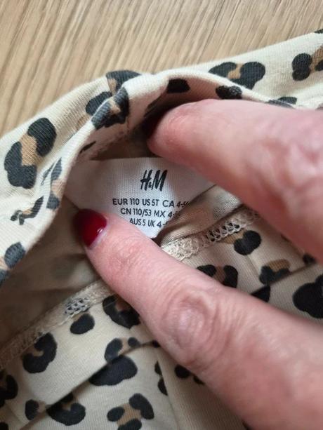 Legíny h&m, vel. 110, h&m,110