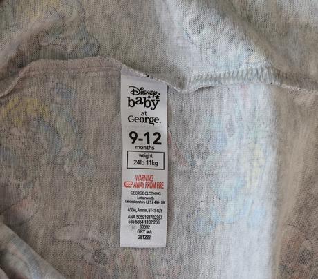 Šaty vel. 9 - 12 m, disney,80