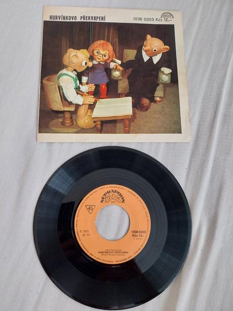 Lp deska hurvínkovo překvapení., 