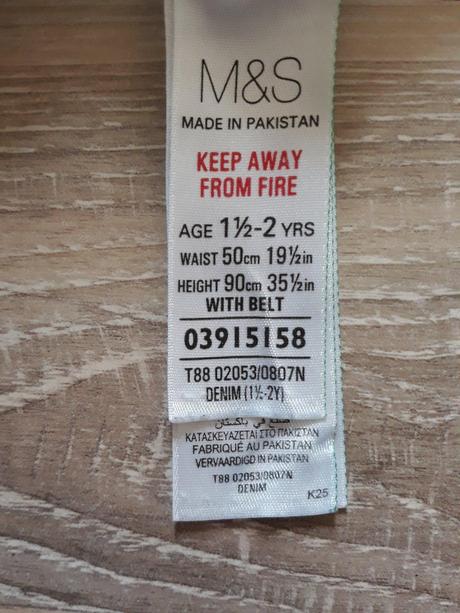 Džínsy m&s, marks & spencer,92