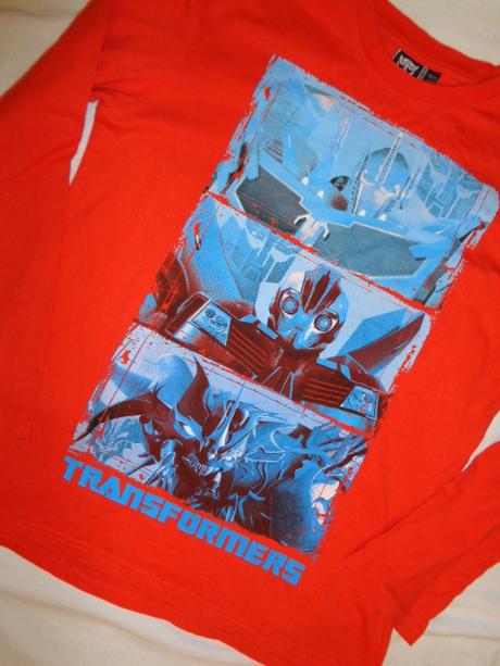 Luxusní svítivé oranžové tričko transformers, 158 / 164