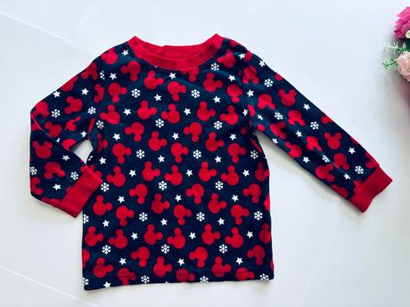 Triko vánoční mikkie mouse - v.9/12 měs, 80