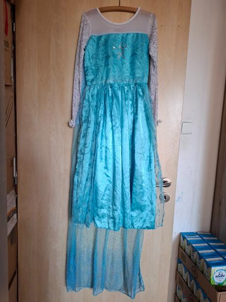 Šaty princezna/ elsa vel 152/158, 158