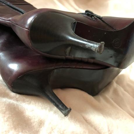 Bordo-vinove kozene kozacky 36, 36