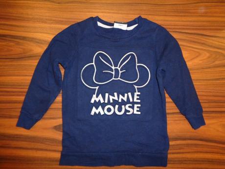 Luxusní modrá mikina s duhovou minnie, george,92