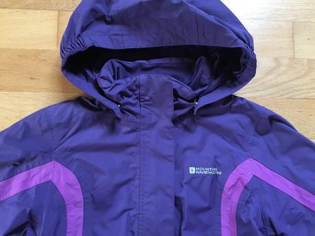 Podšitá šusťáková bunda vel.122, mountain warehouse,122