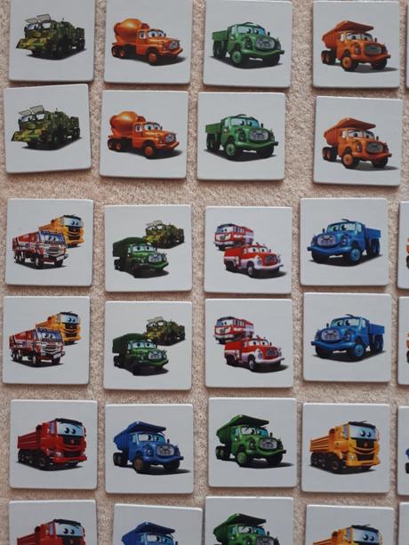 Pexeso dino tatra, 48 pevných kartiček + puzzle,