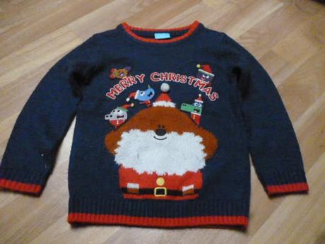 Vánoční svetr vel.4-6, 110