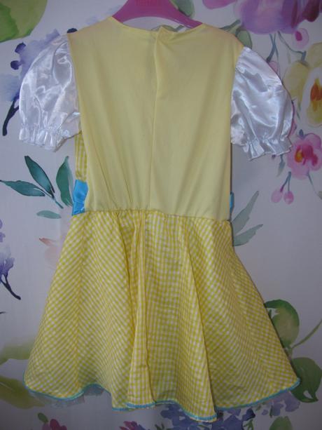 Kostým-šaty pro princeznu zlatovlásku vel.7-9 let, 