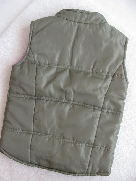 Dívčí prošívaná khaki vesta george, george,128
