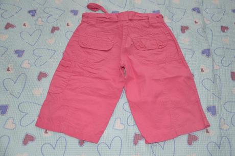 134 next růžové kraťasy delší, next,134