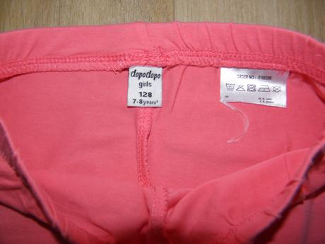 Dívčí legínové kraťasy 3/4 zn. dopodopo vel.128, dopodopo,128