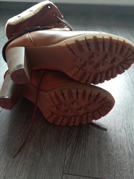 Hnědé kozačky, 39