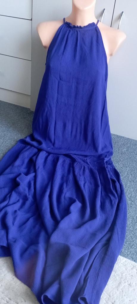 Maxi dlouhé šaty zn."h&m" vel."34" i větší, h&m,34