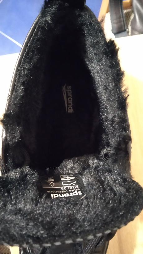 Zateplené boty zn.sprandi, sprandi,37