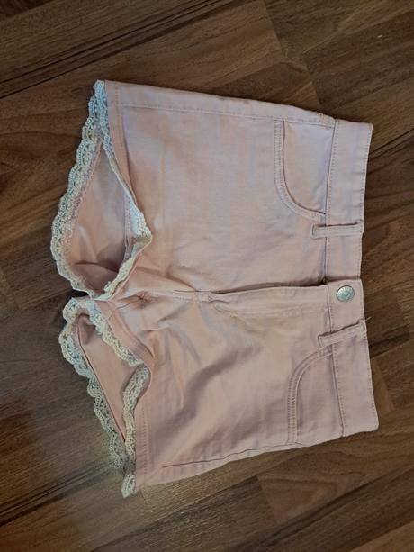 Elegantní riflové kraťasy, h&m,140