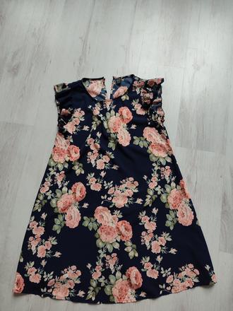 Šaty květované shein , velikost 36, 36