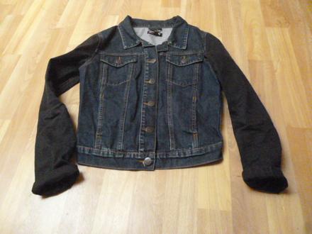 Riflová bunda vel.m, denim,m