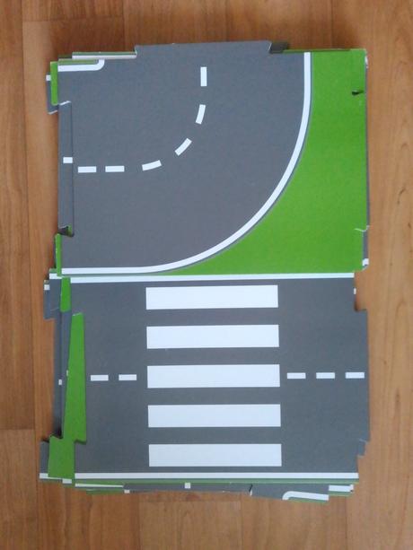 Silnice efko z kartonu,