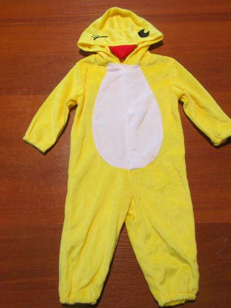 Karnevalový kostým -kuřátko vel 68-74, 