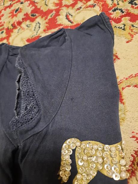 2x tričko s koňmi, next,134