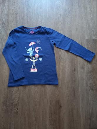 Modré triko s cirkusem, lupilu,110
