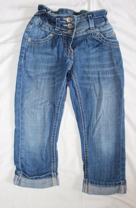 Op715. riflové tričtvrťáky dívčí 6 let, marks & spencer,116