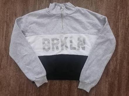 Crop mikina, h&m,158