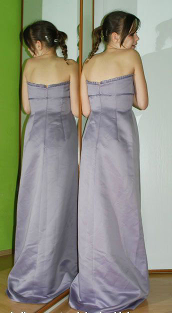 Společenské plesové dlouhé šaty, 42