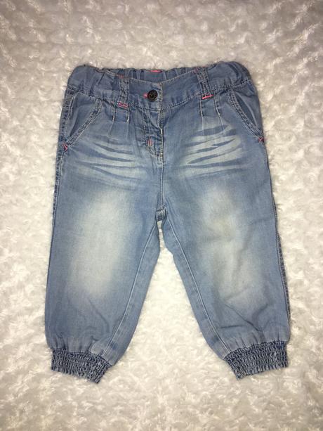 Modré rifle/džíny topomini, topomini,80