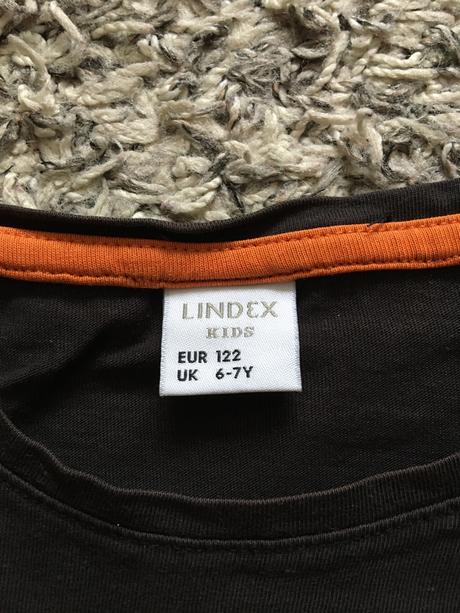 Černé tričko s kr.rukávem lindex (vel. 128/134), lindex,134