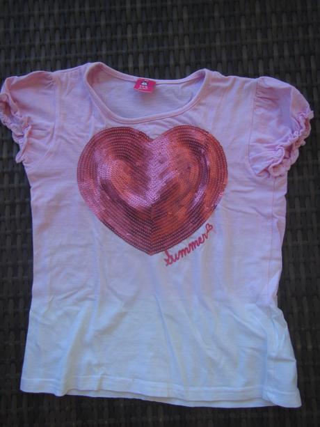 2x tričko flitre srdíčko, funky diva,122