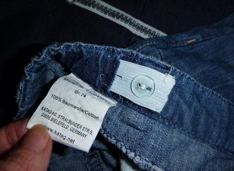 Bezva komplet mikiny a džín - vel.74 a více, 68–80