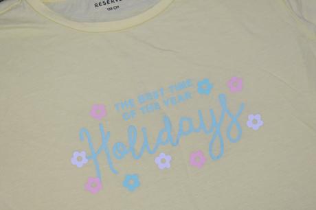 Slušivé triko reserved s nápisem, velikost 152/158, reserved,152