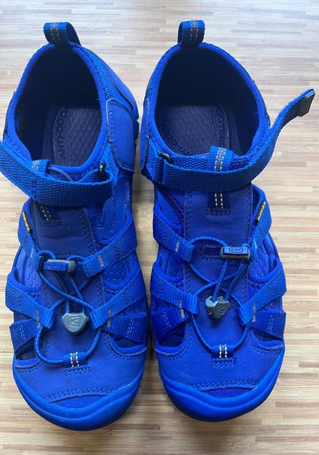 Dětské sandále keen seacamp ii cnx bright blue vel, keen,37