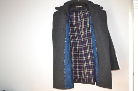 Kabát zn. stradivarius, stradivarius,m