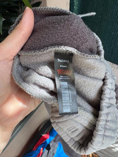 Tepláky, nutmeg,110